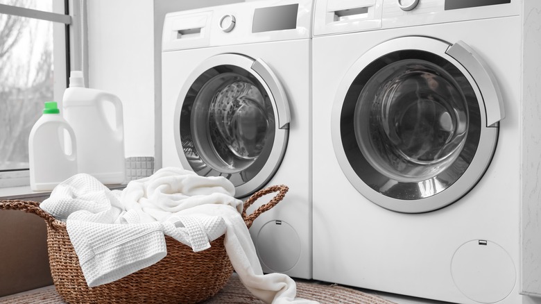 Washer and dryer in a home