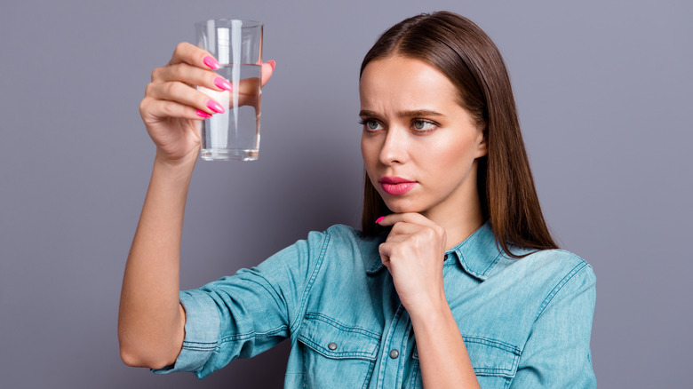 Well Water in Glass