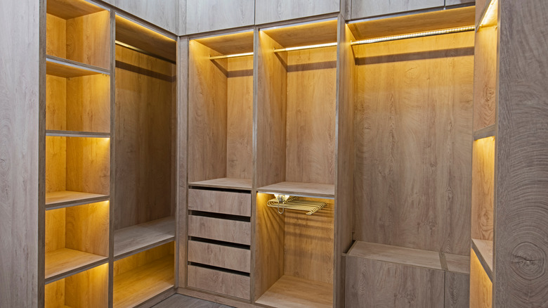 pair of dual wardrobes 