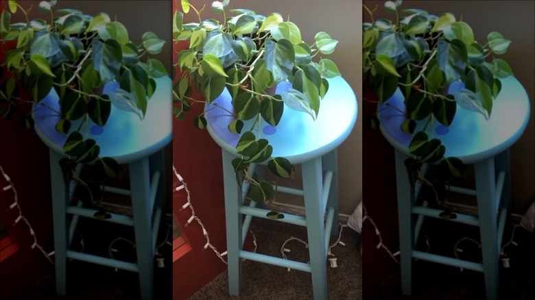 DIY plant stand