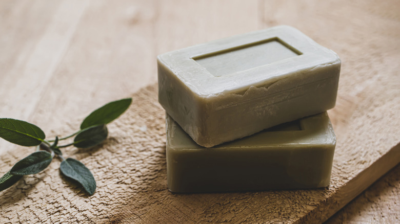 homemade bar of soap