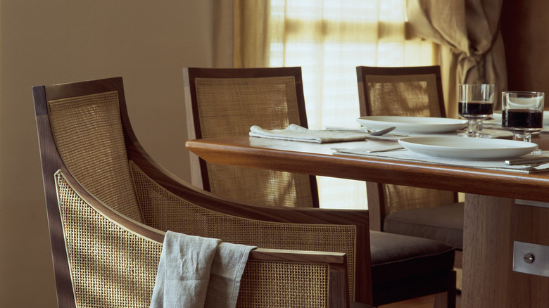 Dining room chairs and table