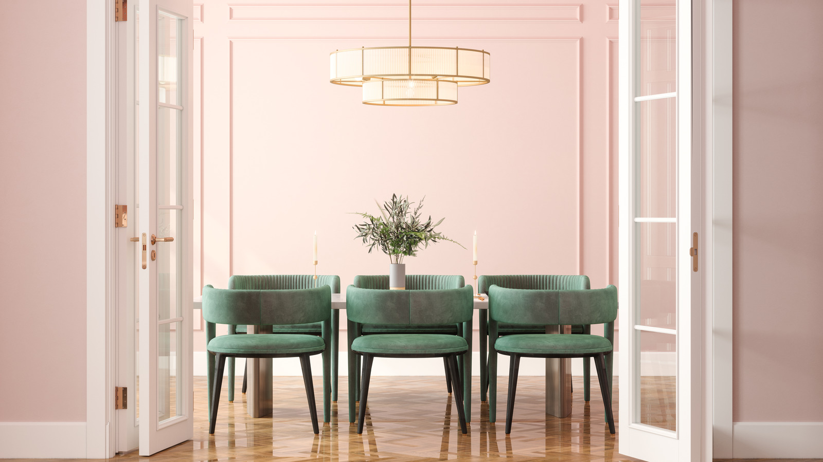 Pastel dining table and chairs hot sale