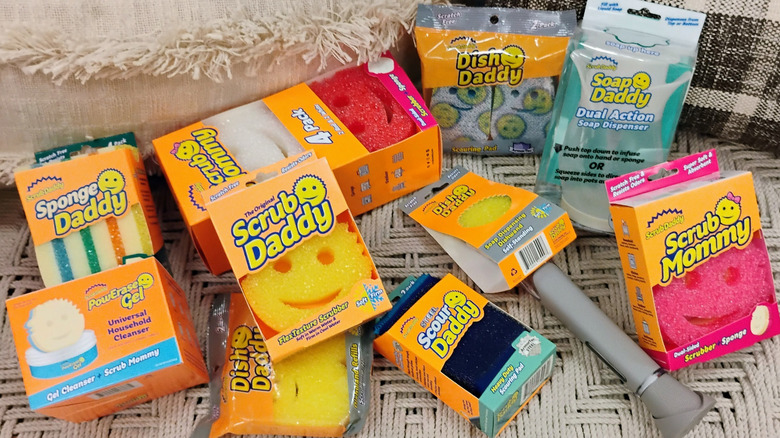 many Scrub Daddy products