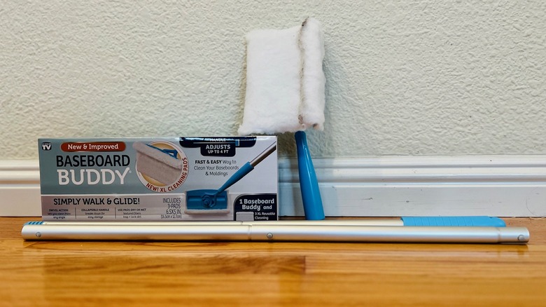 Baseboard Buddy product and packaging