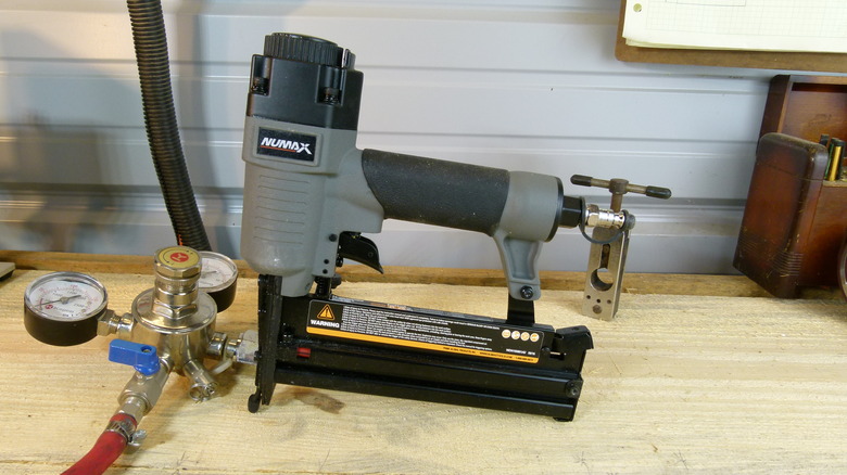 Nailer with pressure valves