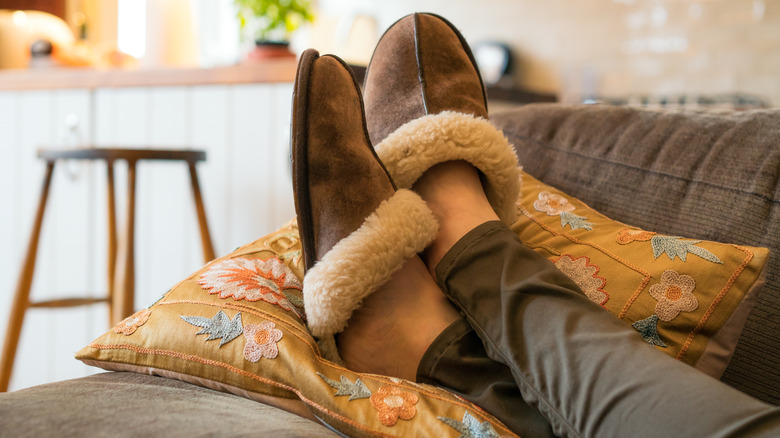 Wearing Shoes In The Home? Here's What An Expert Has To Say