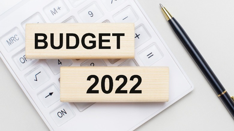 The words budget 2022