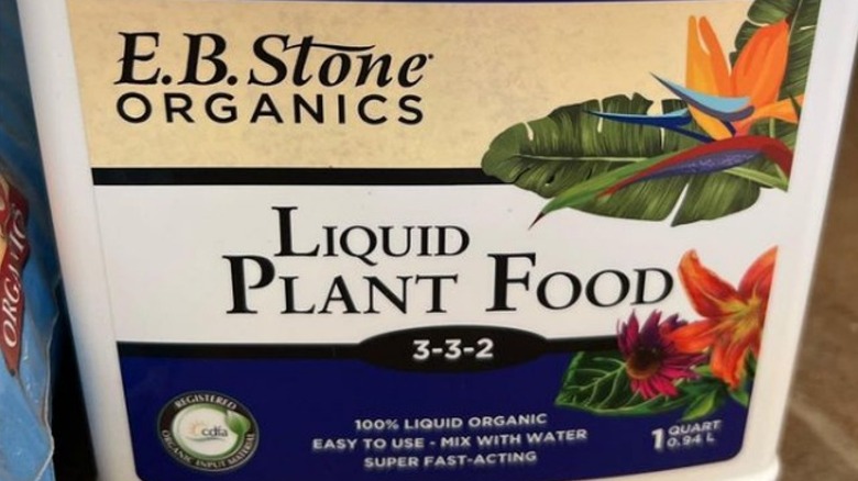 Organic liquid plant fertilizer