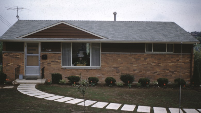 1960s ranch-style home