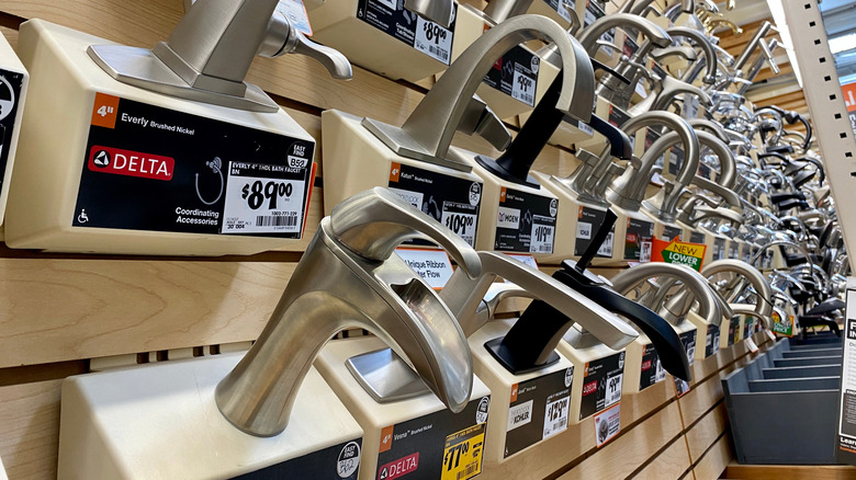 Faucets at Home Depot