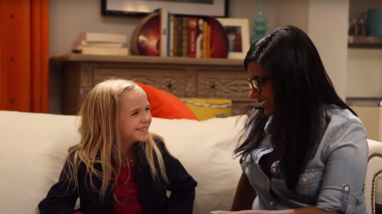 Mindy Kaling and girl