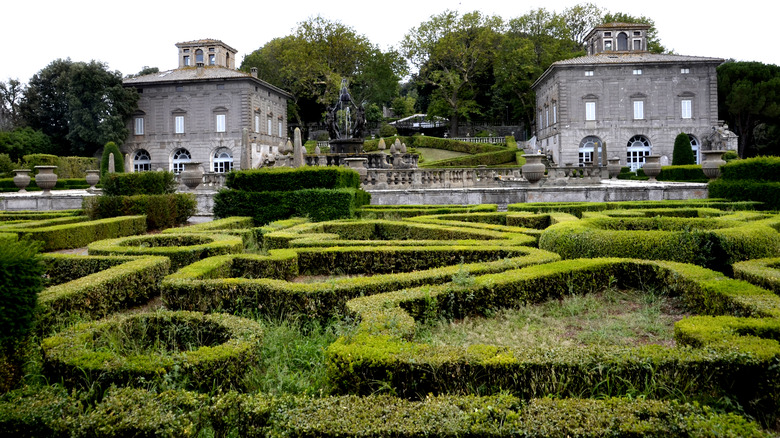 parterre gardens on estate