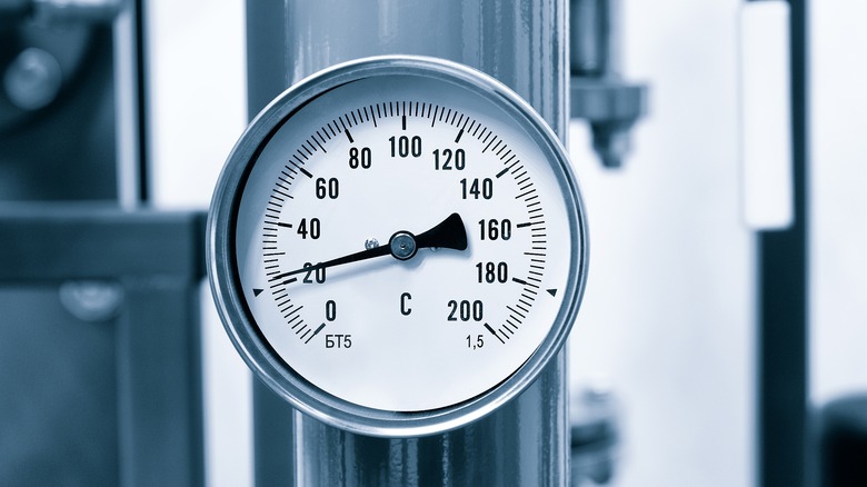 Water pressure gauge