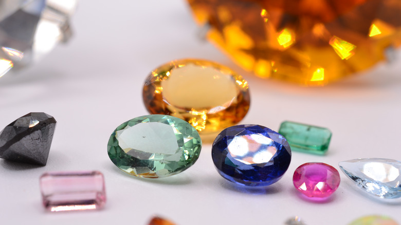 Citrine and other gemstones