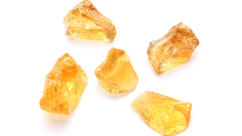 Citrine stones