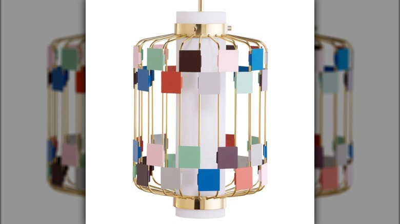 Colorful Jonathan Adler pendant light