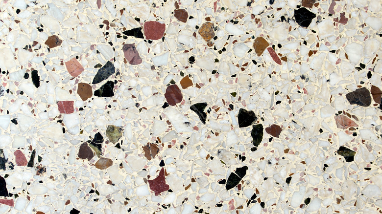 Classic Venetian style terrazzo