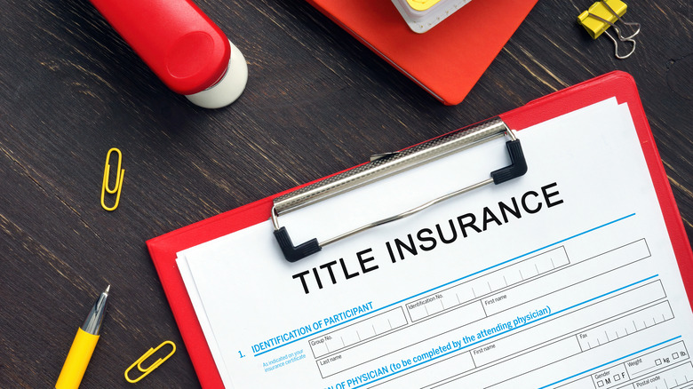 title insurance file