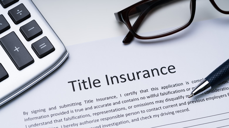 title insurance form