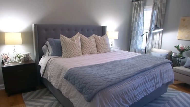 bedroom designed by Hilary Farr