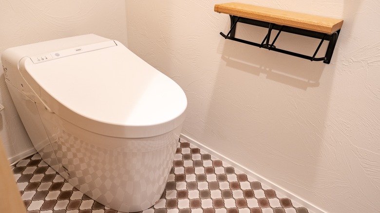 TOTO toilet in bathroom