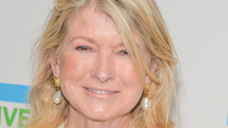 Martha Stewart on red carpet