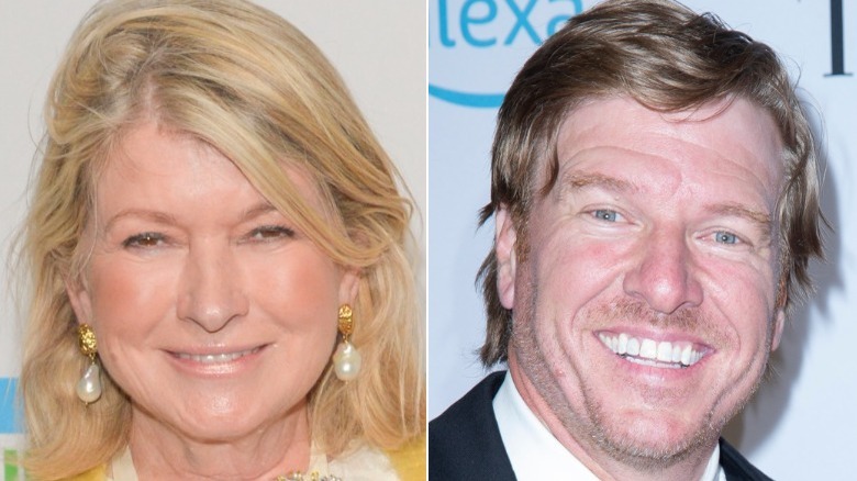 Martha Stewart and Chip Gaines 