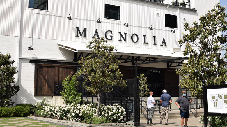 Magnolia Furniture storefront white building