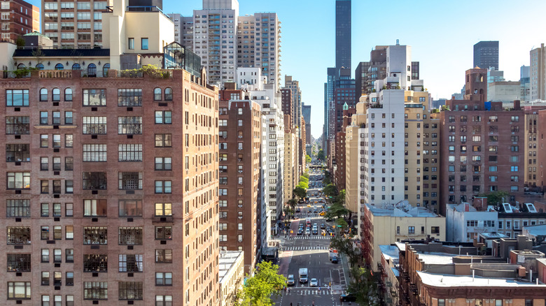 Downtown Manhattan buildings