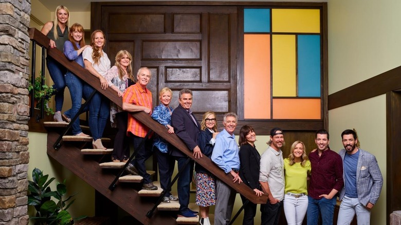 brady bunch staircase