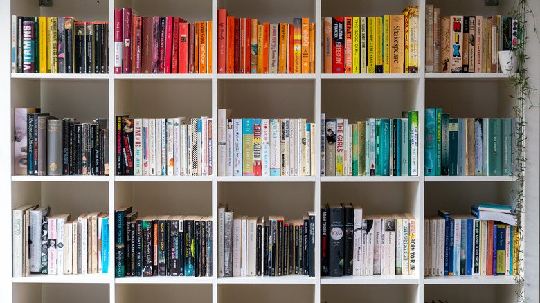 Billy Bookcase with books inside