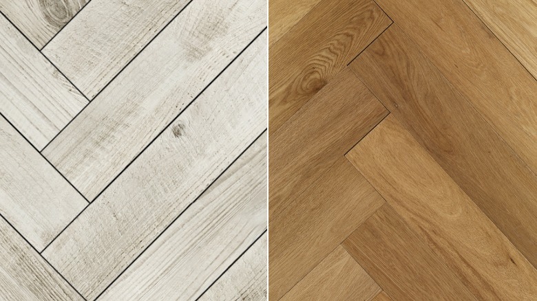 maple and oak parquet