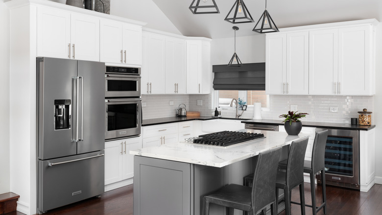 Newly renovated kitchen with KitchenAid appliances