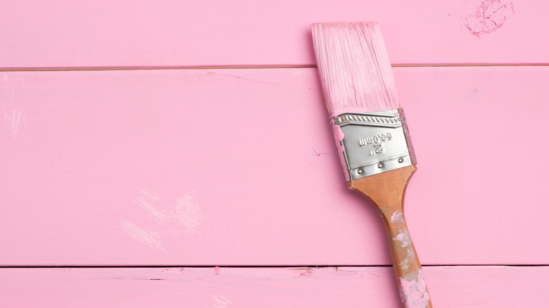 painting shiplap wall