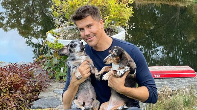 Fredrik Eklund and dogs