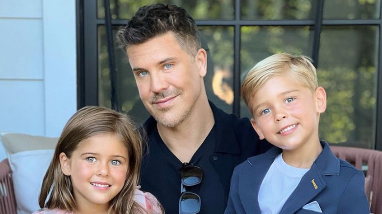 Fredrik Eklund with his kids