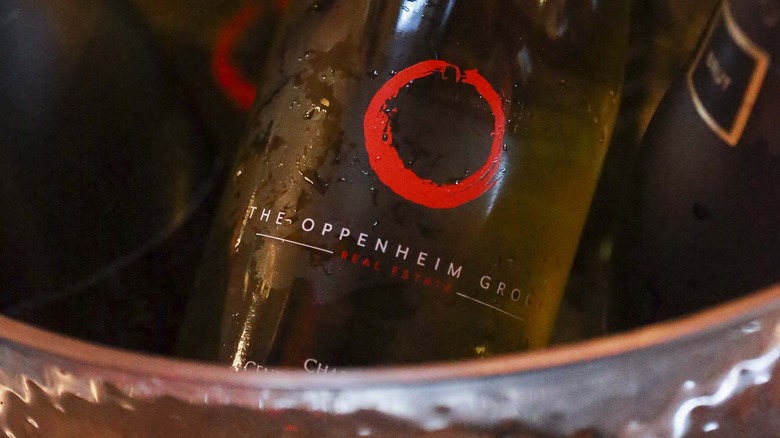 Oppenheim Group bottle of wine