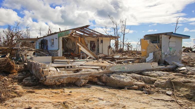 hurricane damage in bahamas