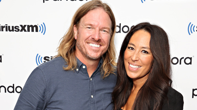 Chip and Joanna Gaines smiling