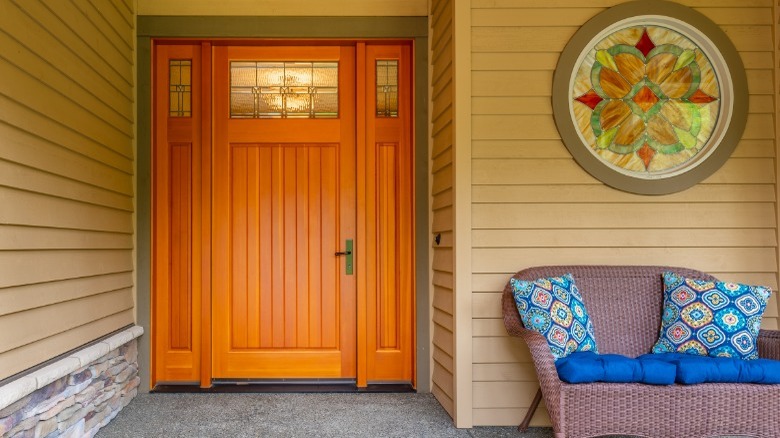 Craftsman style front door 