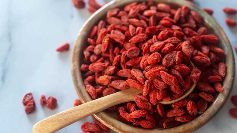 Dried goji berries