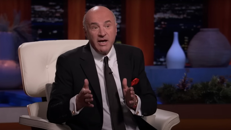 Kevin O'Leary talking with hands