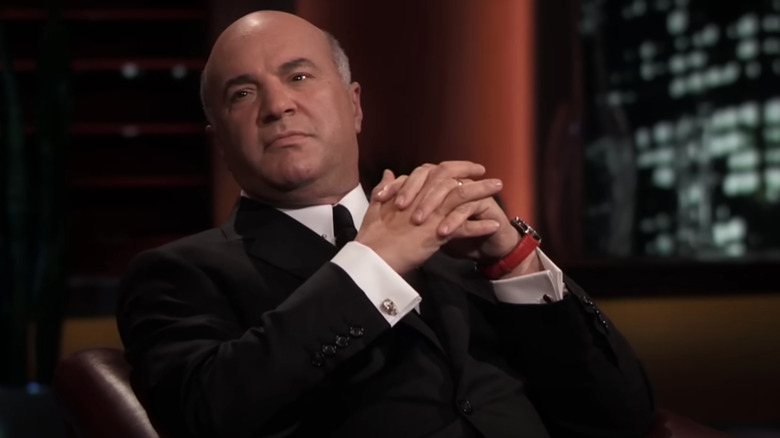 Kevin O'Leary folding his hands