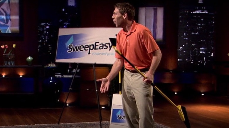 Pannell with SweepEasy on Shark Tank