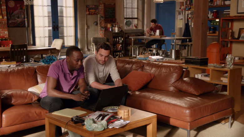 new girl living room