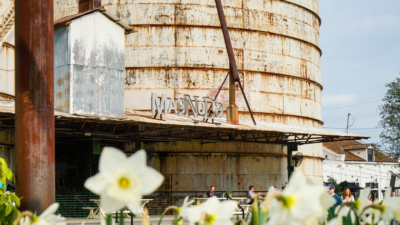 Magnolia silos shops exterior