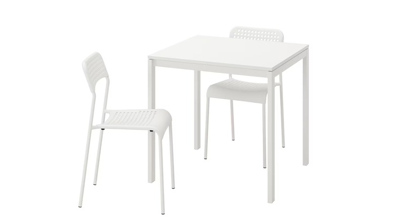 IKEA Melltorp table and chairs