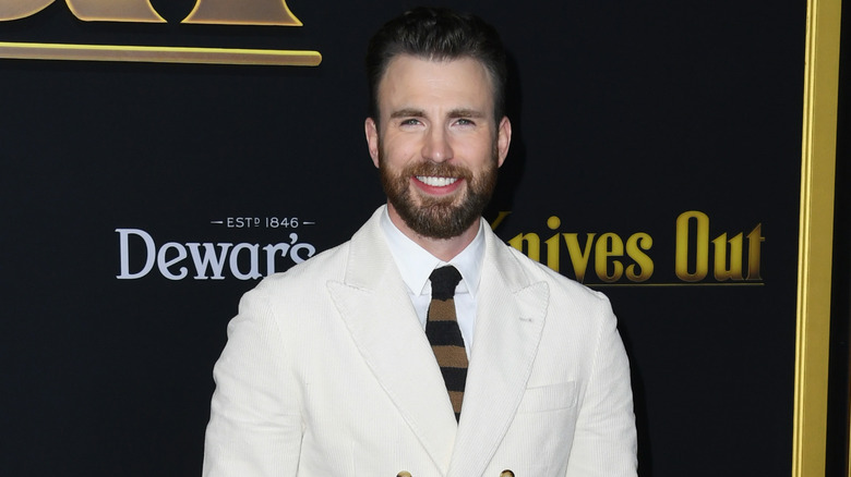 Chris Evans at a premier