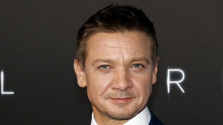 Close up of Jeremy Renner